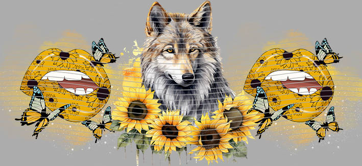 16oz Sunflower Girl-SU-7